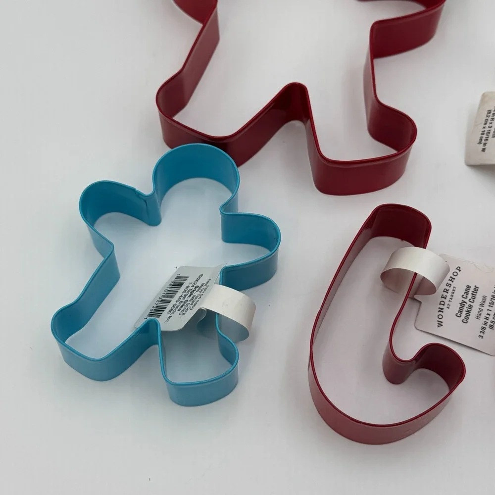 Christmas Cookie‎ Cutter Set 12 Wondershop Gingerbread Snowflake Bundle NEW